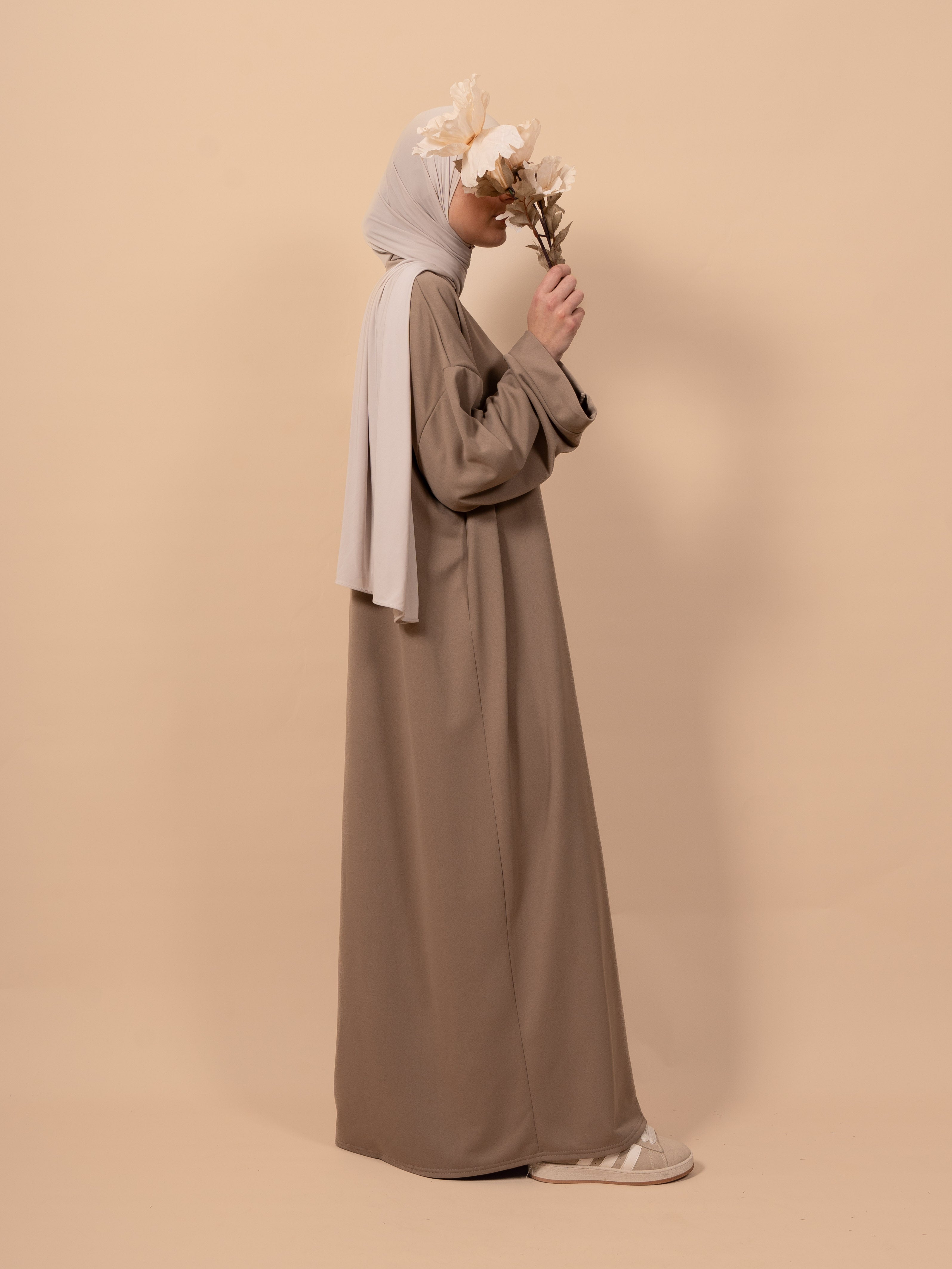 Sweater abaya - Taupe