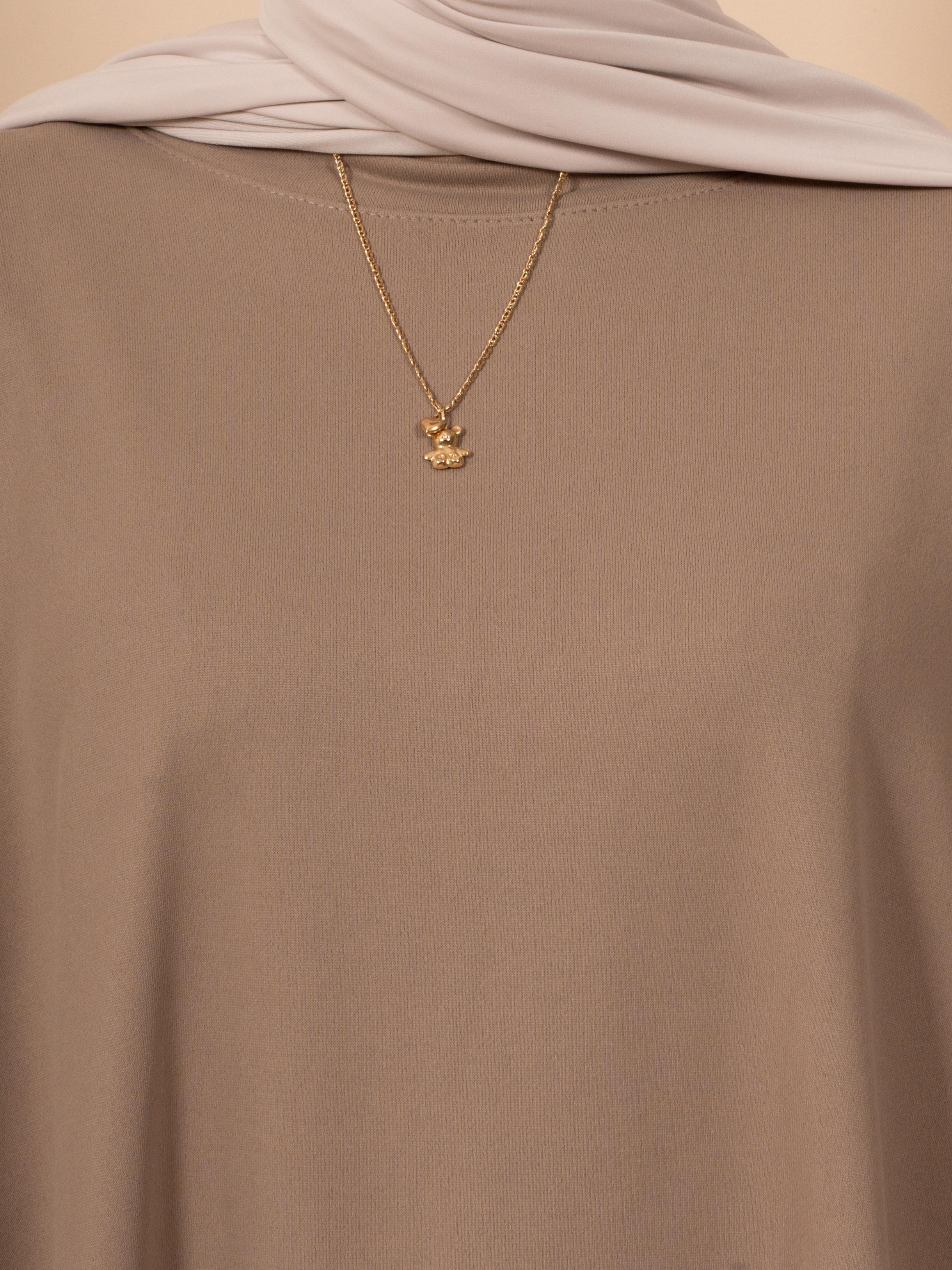 Sweater abaya - Taupe