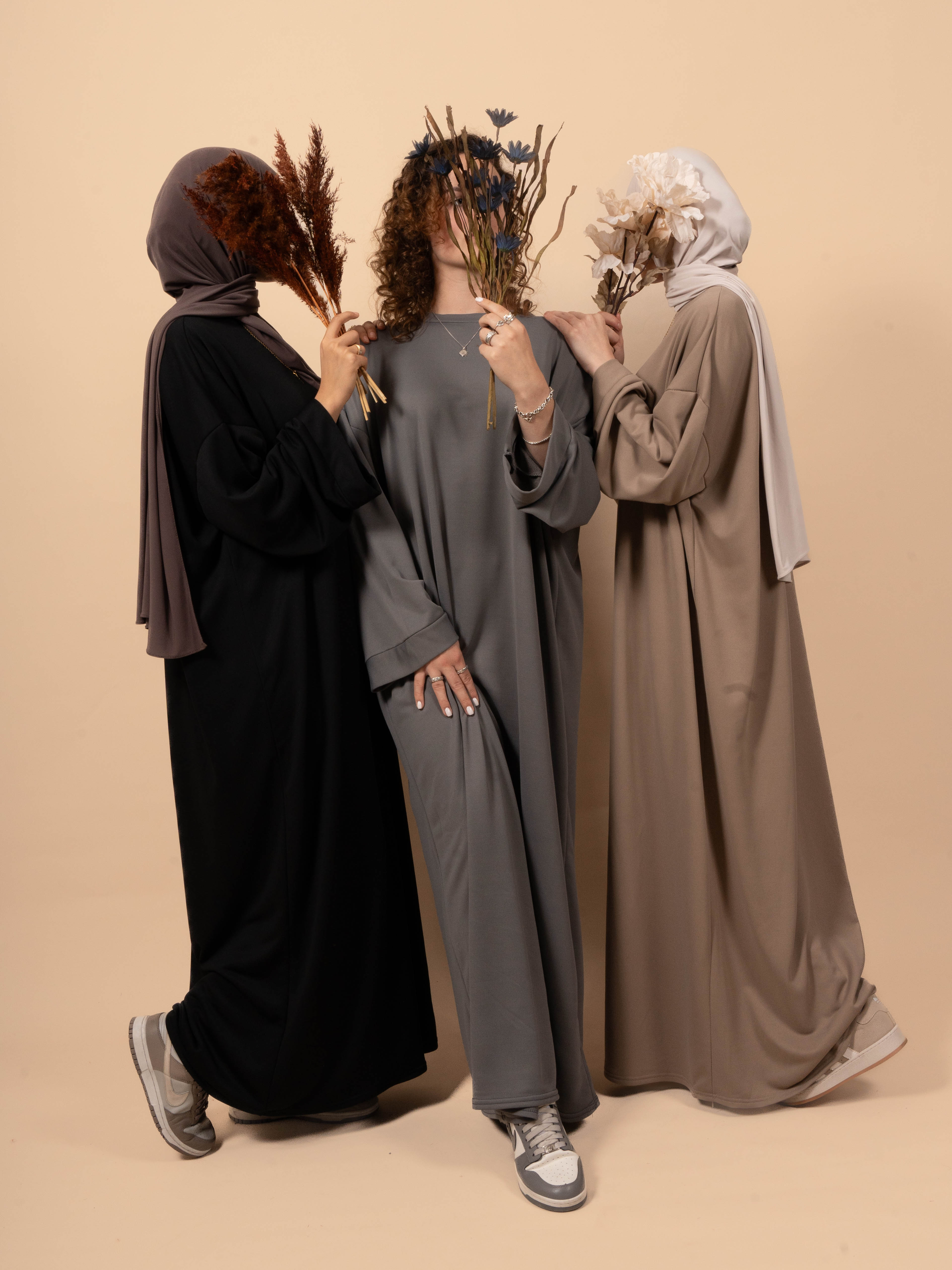 Sweater abaya - Taupe