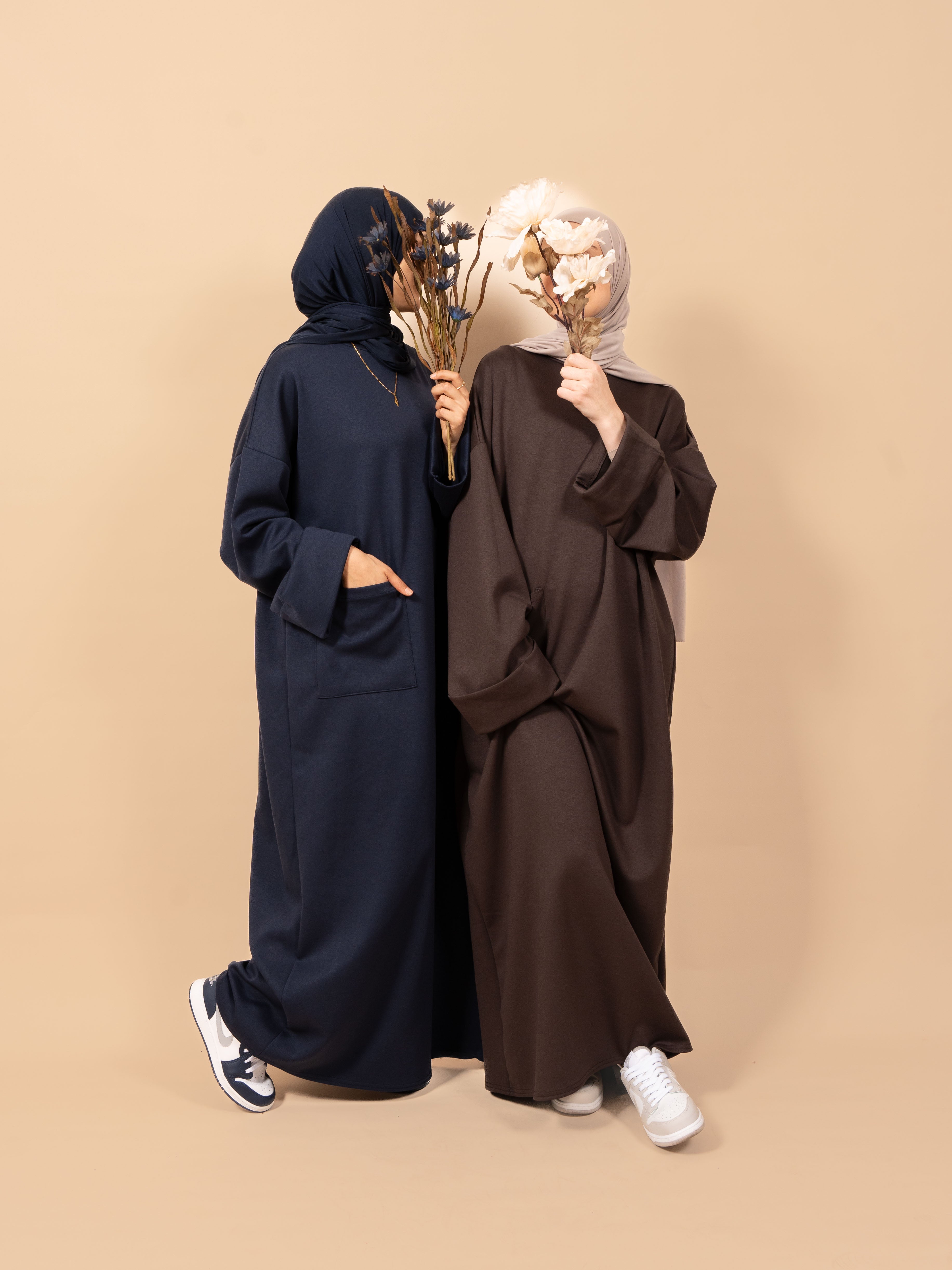 Abaya pocket - Deep brown