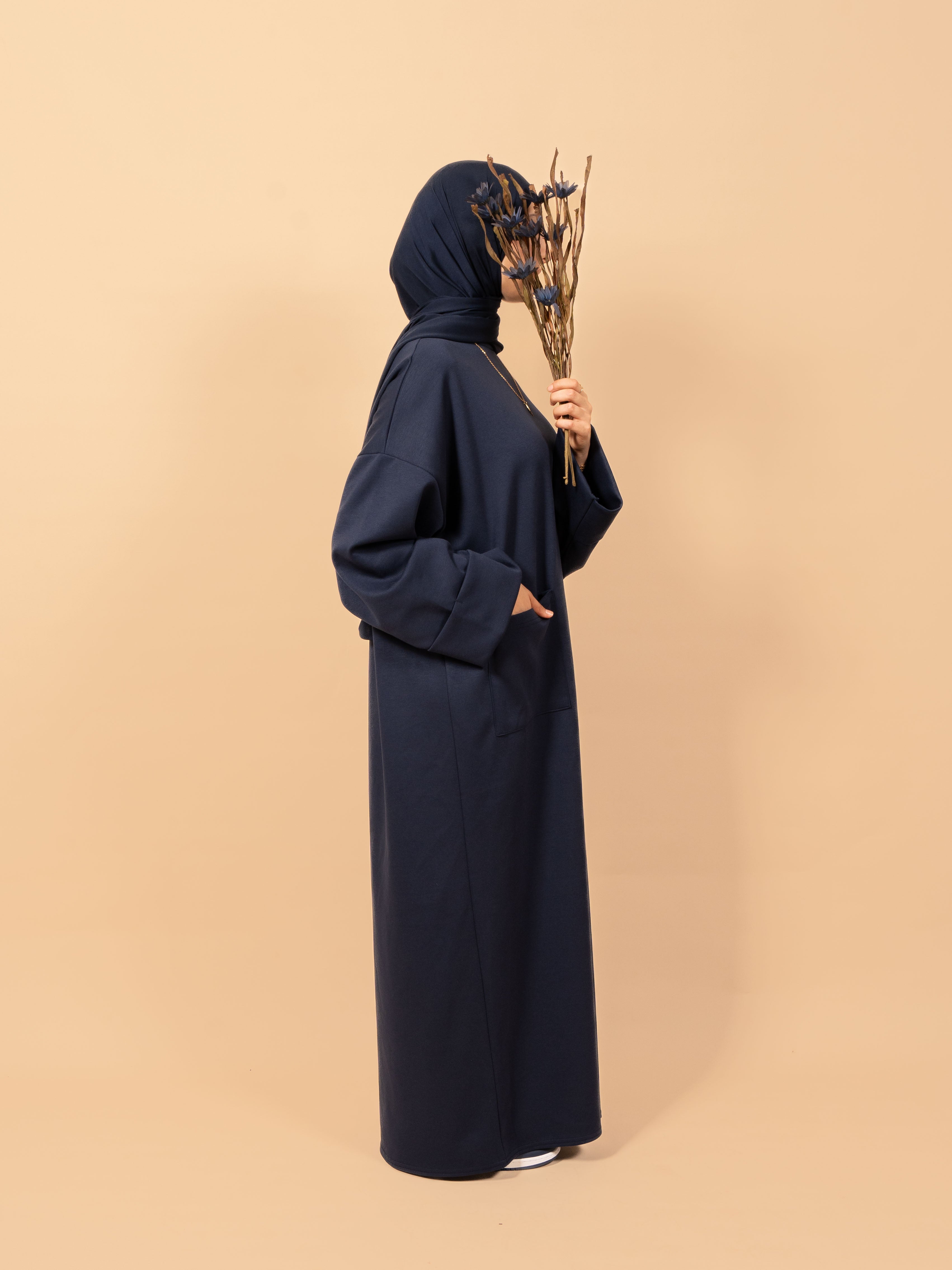 Abaya pocket - Dark blue
